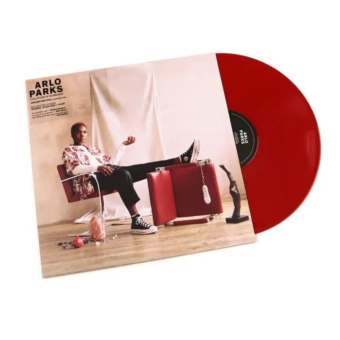 Arlo Parks: Collapsed In Sunbeams (180g, Red Colored Vinyl) Vinyl LP