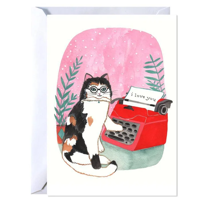 Art Card – Cat Love Note
