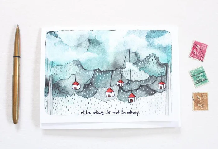Art Card – It’s Okay To Not Be Okay