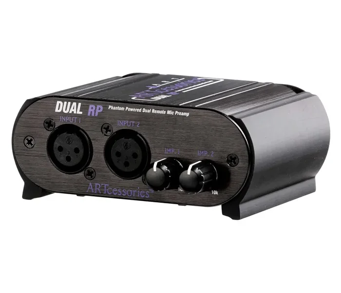 ART Pro Audio DRP Dual RP Mic Preamp for Dynamic and Ribbon Microphones