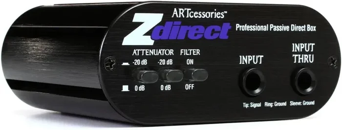 ART ZDirect Professional Passive Audio Interface Direct Box