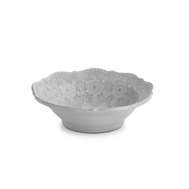 Arte Italica Merletto White Cereal Bowl