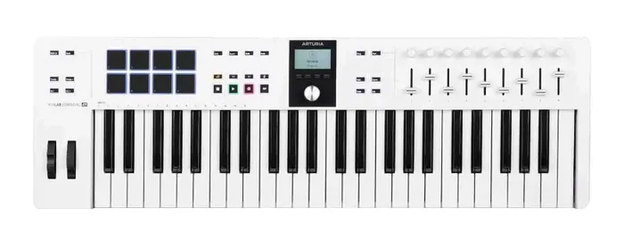 Arturia KeyLab Essential 49 mk3 Universal MIDI Keyboard Controller – White Online Hot Sale