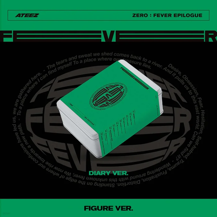 ATEEZ – 1st Repackage EP ZERO : FEVER EPILOGUE (DIARY VER.) (FIGURE VER.)