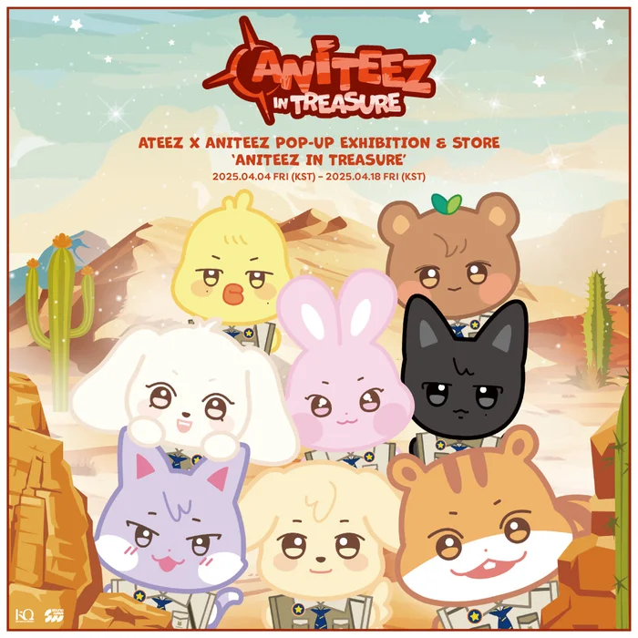 ATEEZ X Aniteez Pop-Up: Aniteez in Treasure Official MD part 1