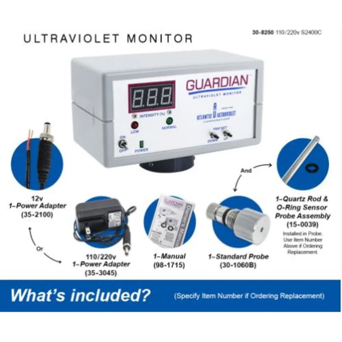 Atlantic UV 30-8250 Guardian Ultraviolet Monitor Digital Direct Mount