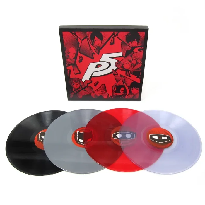 Atlus Sound Team: Persona 5 Soundtrack (Colored Vinyl) Vinyl 4LP Boxset Online