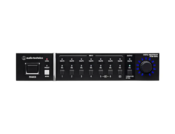 Audio-Technica ATDM-0604a Smart Mixer with Advanced Audio Control