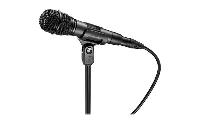 Audio-Technica ATM610A/S Hypercardioid Dynamic Handheld Microphone with Switch