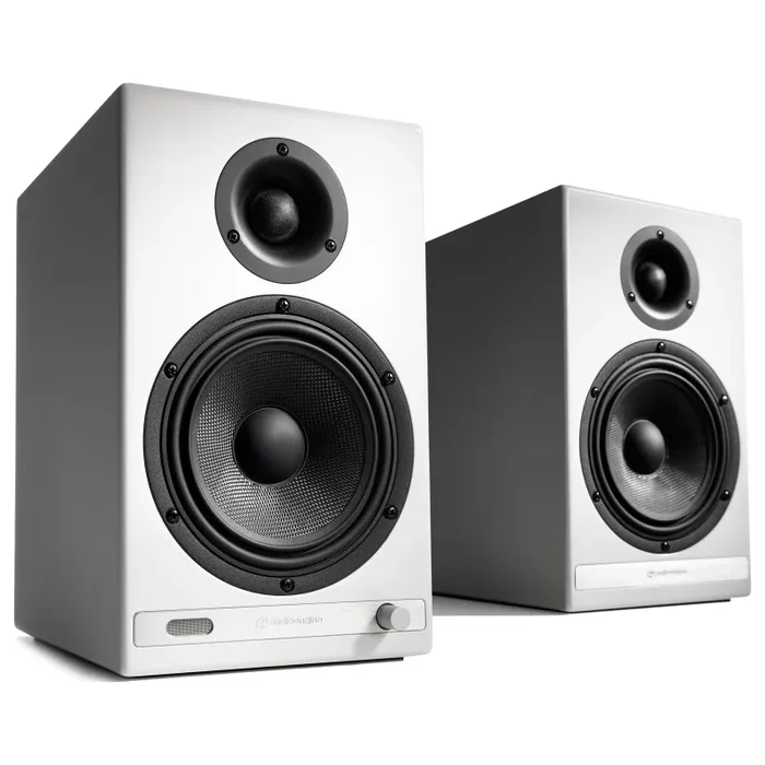 Audioengine: HD6 Powered Bluetooth Speakers – White Online Hot Sale