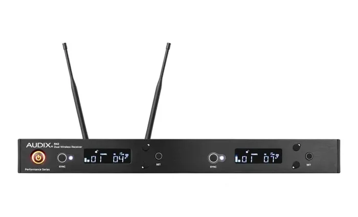 Audix AP42 BP Dual-Channel Wireless System with Two Bodypack Transmitters