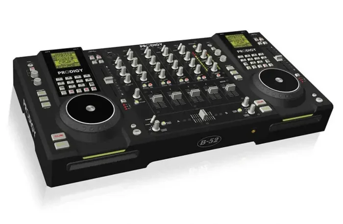 B-52 PRODIGY 4 Channel VCA Mixer with CD Players (SOLD AS IS, NO RETURNS – CD Players May or May Not Work – Mixer Works) Supply