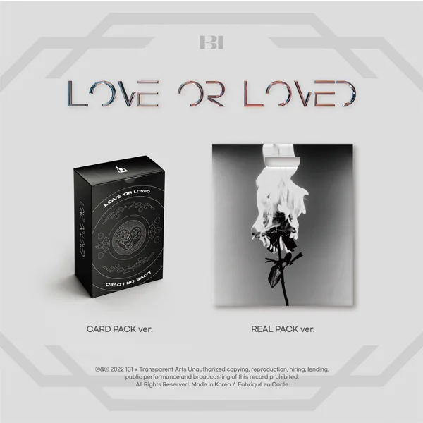 B.I – LOVE OR LOVED PART.1 (2 VERSIONS)