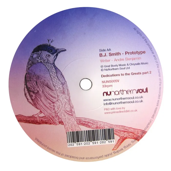 B.J. Smith: Dedications To The Greats Part 2 (Andre3000) Vinyl 12″