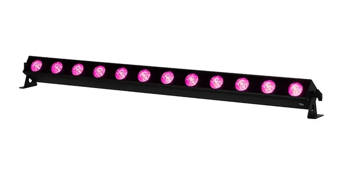 B-Stock: ADJ UBL12H, 12 x 20-watt RGBAL+UV HEX LED Light Bar Wash – 240W