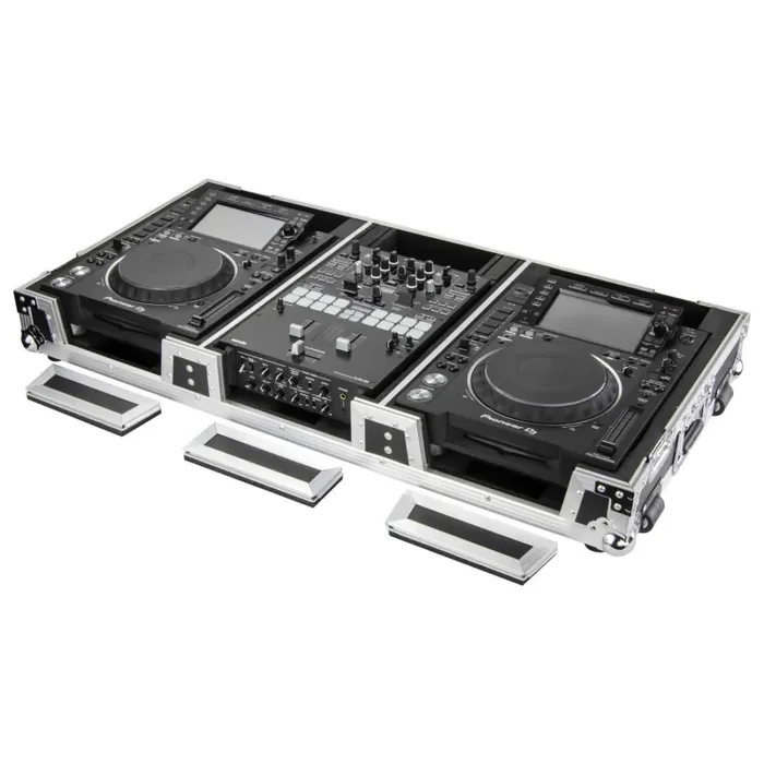 B-Stock: Odyssey FZ10CDJWXD Extra Deep 10″ Format DJ Mixer and Two Large Format Media Players Coffin Flight Case