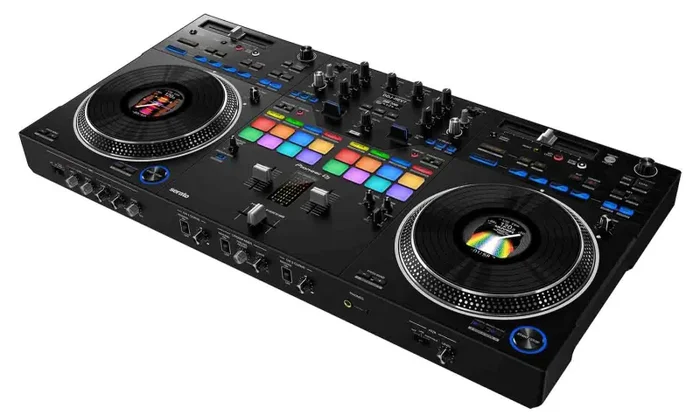 B-Stock: Pioneer DDJ-REV7 Scratch Style 2-Channel Professional DJ Controller for Serato DJ Pro – Black
