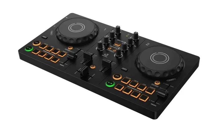 B-Stock: Pioneer DJ AlphaTheta DDJ-FLX2, Versatile DJ Controller for Rekordbox and Serato – Black