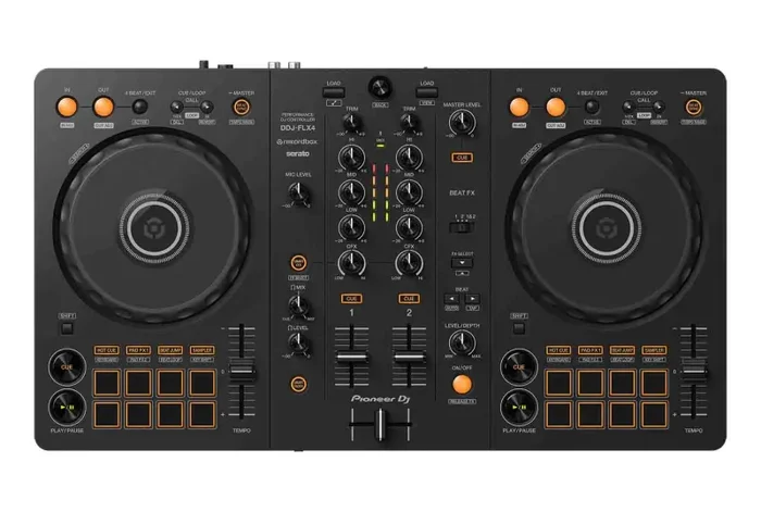 B-Stock: Pioneer DJ DDJ-FLX4 2-Channel DJ Controller for Rekordbox and Serato DJ Lite – Black Online Hot Sale - Image 3