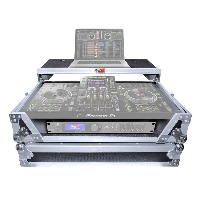 B-Stock: ProX XS-XDJXZ WLT, Flight Case for Pioneer XDJ-XZ Standalone DJ System with Sliding Laptop Shelf and Wheels