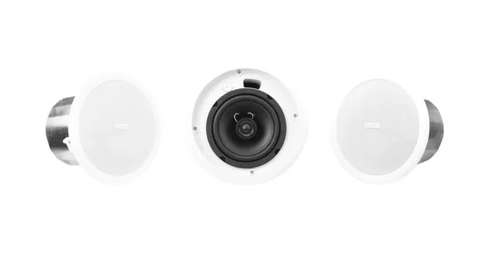 B-Stock: QSC AC-C6T Acoustic Coverage Series 6-Inch 2-Way 30W Ceiling Loudspeaker – White