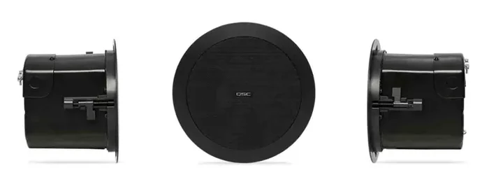 B-Stock: QSC AD-C4T-BK 4.5″ 2-Way Ceiling Loudspeaker – Black