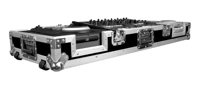 B-Stock: Road Ready RRDJCD19W 19″ Mixer CD Player Coffin Case with Wheels