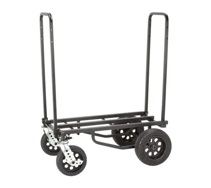 B-Stock Scratch & Dent: Rock N Roller R12STEALTH 8-in-1 Folding Multi-Cart/Hand Truck/Platform Cart