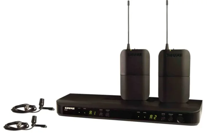 B-Stock: Shure BLX188/CVL-H9 Wireless Dual Presenter System with Two CVL Lavalier Microphones – H9 (512-542 MHz)