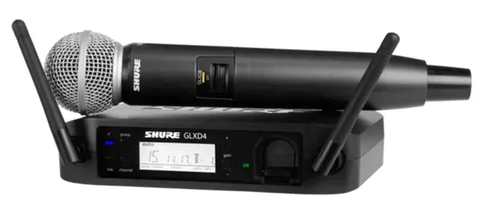 B-Stock: Shure GLXD24/SM58-Z2 Digital Wireless Microphone System with SM58