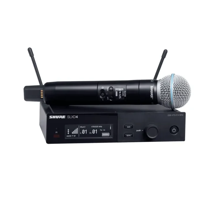B-Stock: Shure SLXD24/B58-H55 Wireless System With Beta58A Handheld Transmitter