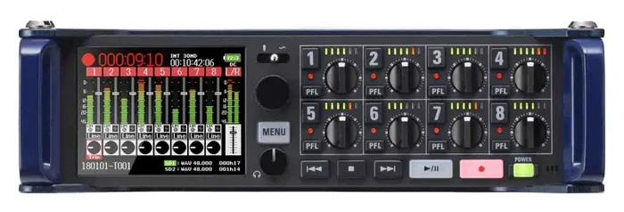 B-Stock: Zoom F8n 10-Track Multitrack Field Recorder with Dual SD Card Slots