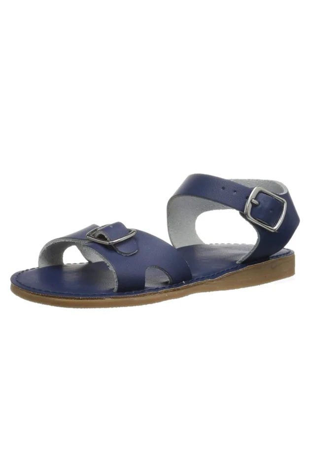 BABY DEER SANDAL W/BUCKLE NAVY