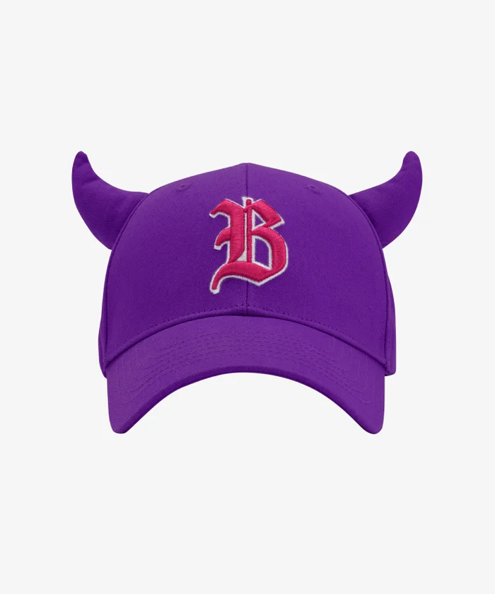 Babymonster – Drip 1st Full Album Official MD Horn Ballcap Purple