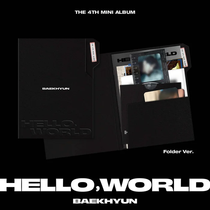 BAEKHYUN – 4TH MINI ALBUM [HELLO, WORLD] (FOLDER VER.)