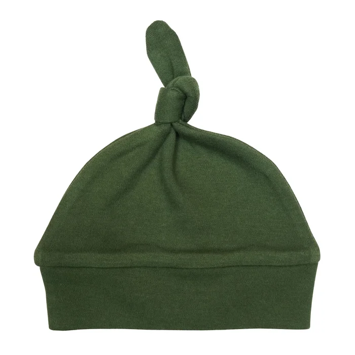 Banded Hat (Top Knot) – Forest