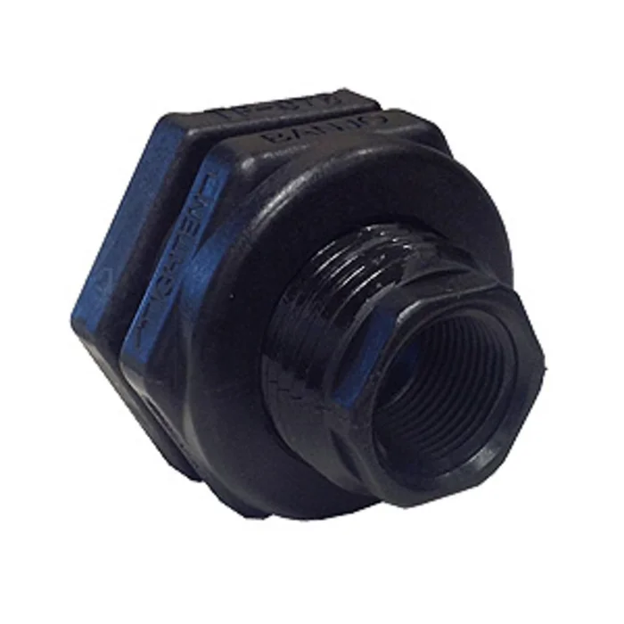 Banjo 3/4″ Polypropylene Bulkhead Tank Fitting with EPDM Gaskets