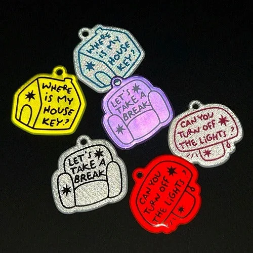 [Be on D] REFLECTOR KEYRING (OBJECT VER.)