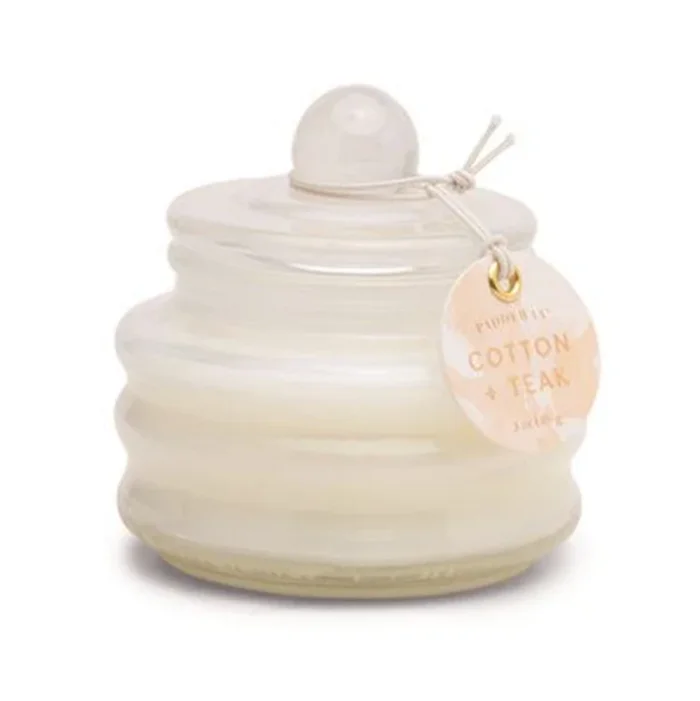 Beam Candle- Cotton + Teak