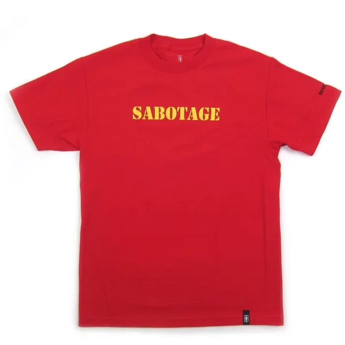 Beastie Boys: Sabotage Shirt By Girl Skateboards / Spike Jonze – Red
