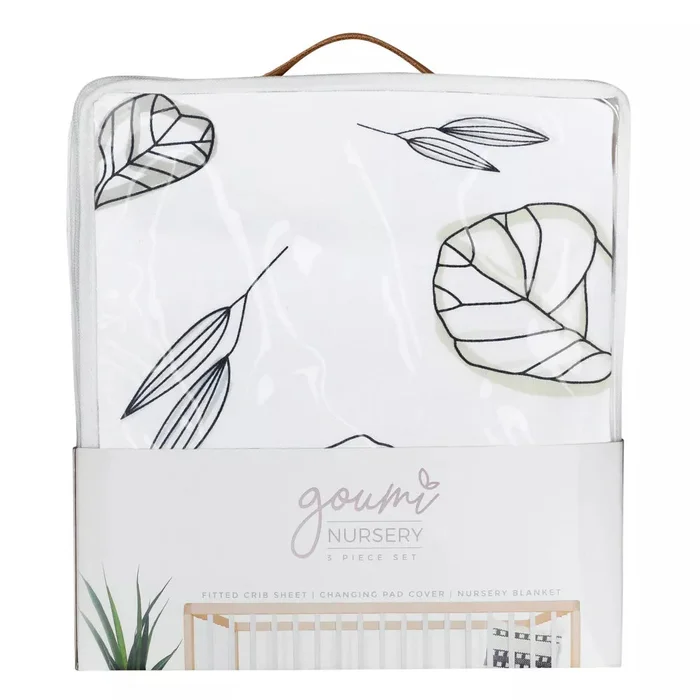 Bedding Set (3 Piece Nursery) – Abstract Floral