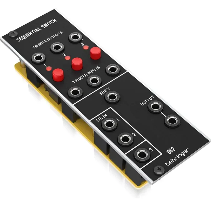 Behringer 962 SEQUENTIAL SWITCH Legendary Analog CV Multiplexer Module for Eurorack