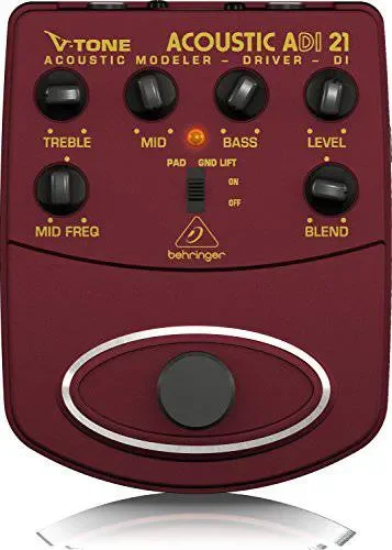 Behringer ADI21 Acoustic Amp Modeler/ Direct Recording Preamp/DI Box