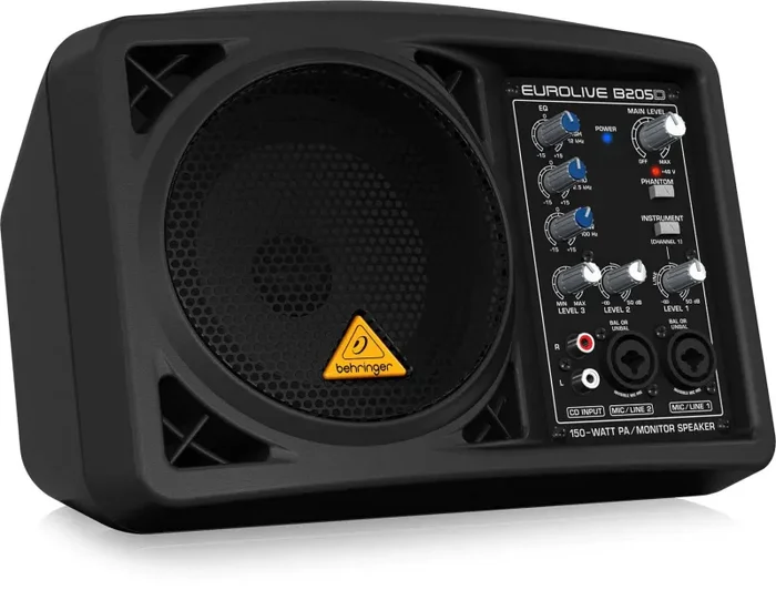 Behringer B205D Ultra-Compact 150-Watt PA/Monitor Speaker System