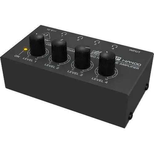 Behringer MicroAMP HA400 4 Ch Headphone Amplifier