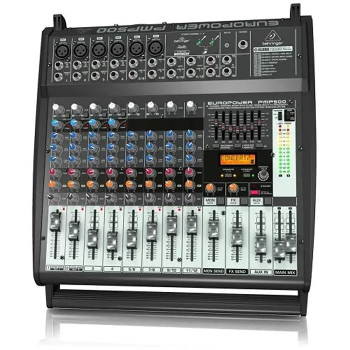 Behringer PMP500, 500W 12-Channel Powered Mixer Supply