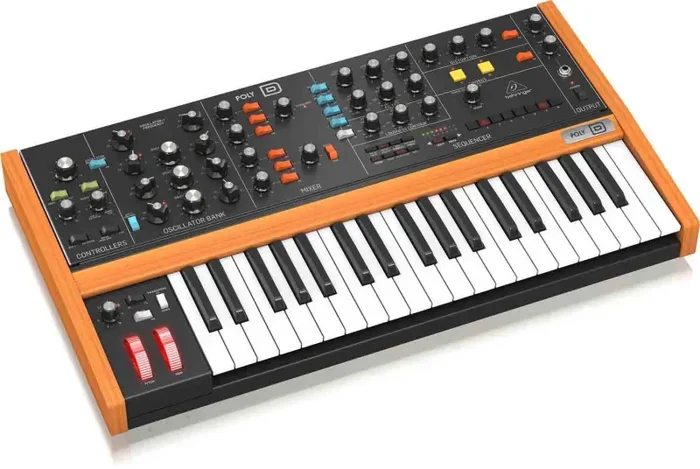Behringer POLY D, Full-Size 37 Keys Polyphonic Synthesizer