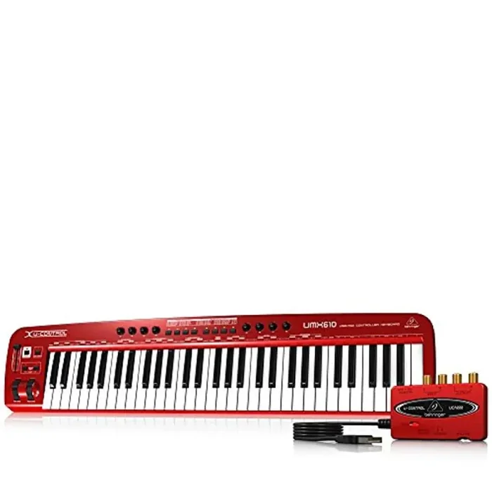 Behringer UMX610, 61 Key USB/MIDI Controller Keyboard Online Hot Sale