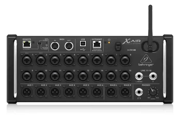 Behringer XR18 18 Channel 12 Bus Digital Mixer for iPad and Android Tablets
