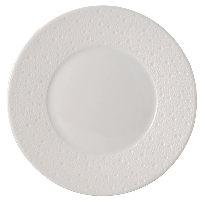 Bernardaud Ecume White Dinner Plate